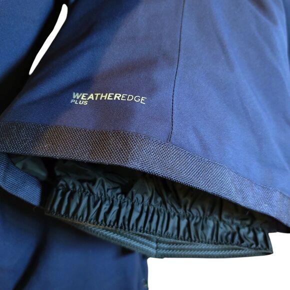 Eddie Bauer Ski Bibs Insulated Womens Large Navy Blue Waterproof Powder Search - Picture 9 of 15